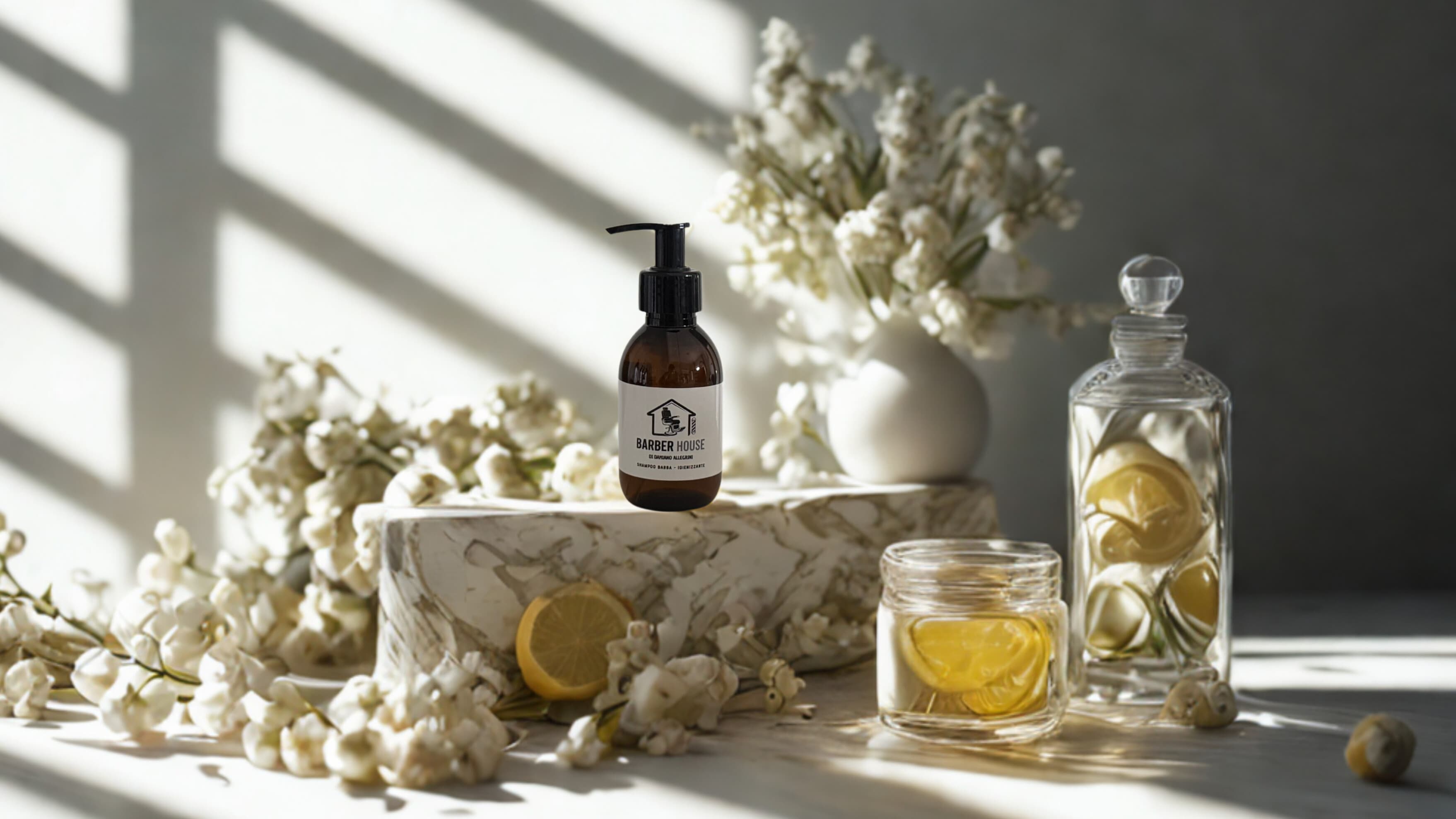 shampoo igienizzante per barba